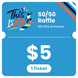 50/50 Raffle Ticket - ONE