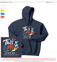 Official 2026 DSNMC Step UP Walk Hoodie