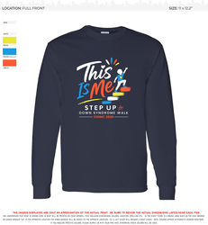 Official 2026 DSNMC Step UP Walk Long-Sleeve T-shirt